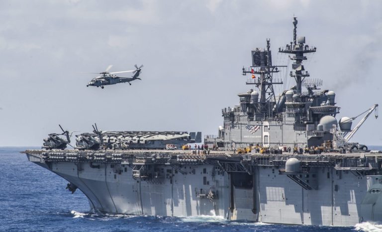 US deploys light carrier warship near Taiwan as China retaliates