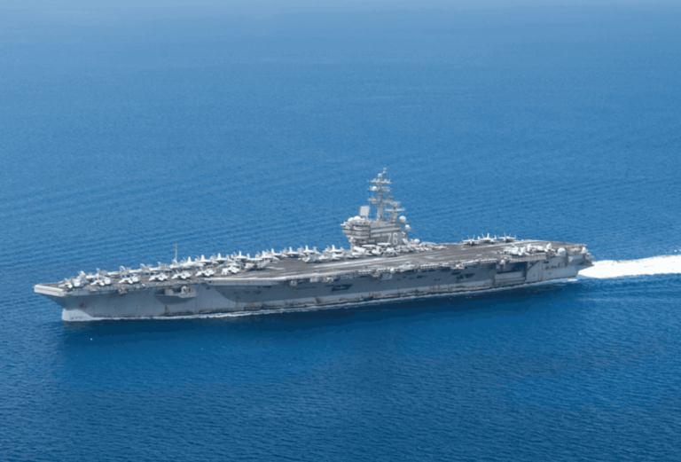 USS Ronald Reagan strike group monitoring China’s military exercises off Taiwan