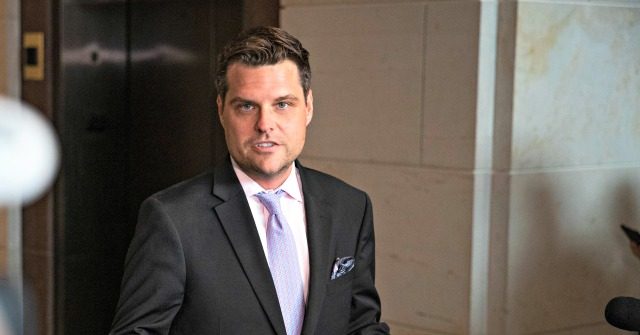 Gaetz on Possible Trump-DeSantis Match-Up: 'Trump Has Got the Magic for This Moment'