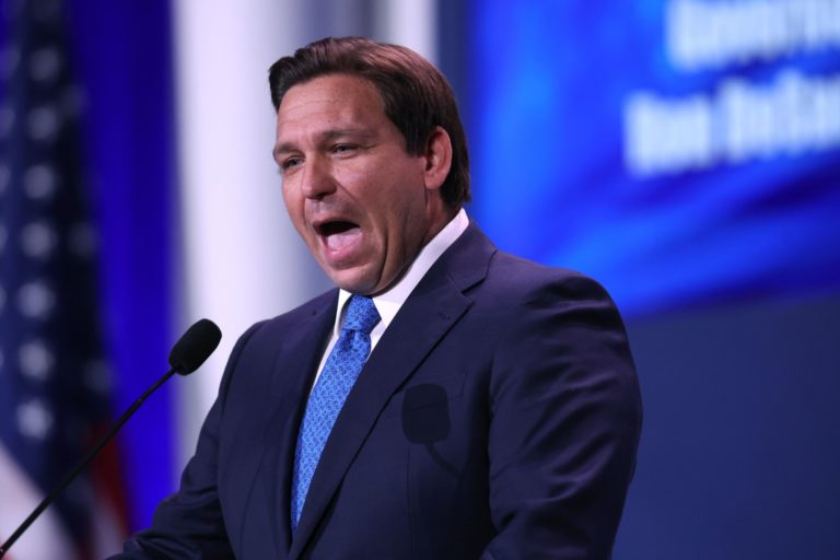 Ron DeSantis Flops When Channeling Trump's Signature Catch Phrase