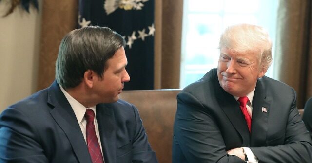 Survey: Ron DeSantis's Favorability Slips, Donald Trump Remains Most Favorable in GOP Field