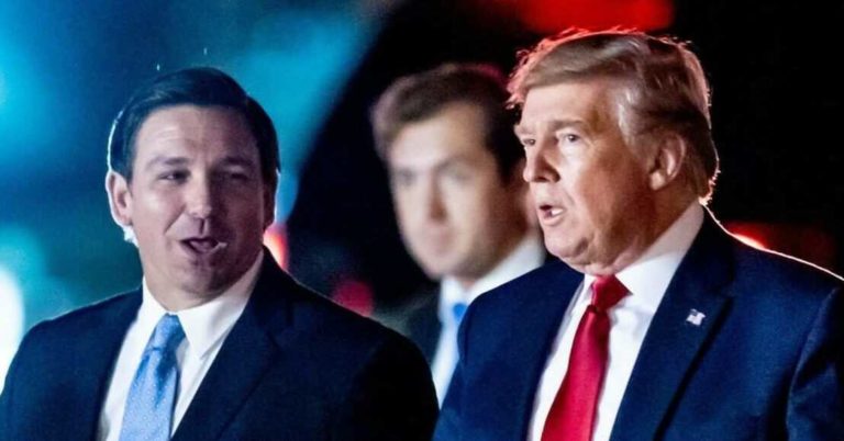 Video: Trump mocks DeSantis with parody of Hitler, the Devil, the FBI and more