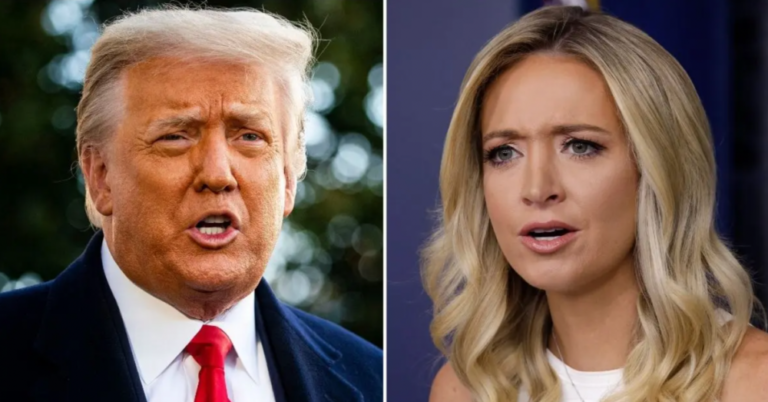 Trump Unleashes On Kayleigh McEnany