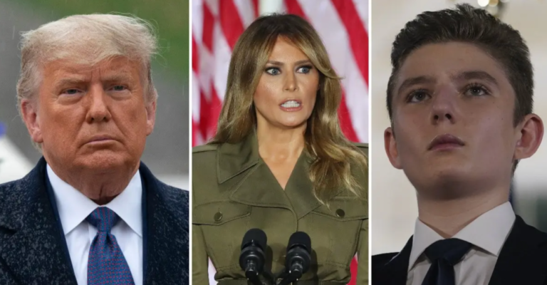 Trump At War With Melania Over Son Barron Ultimatum