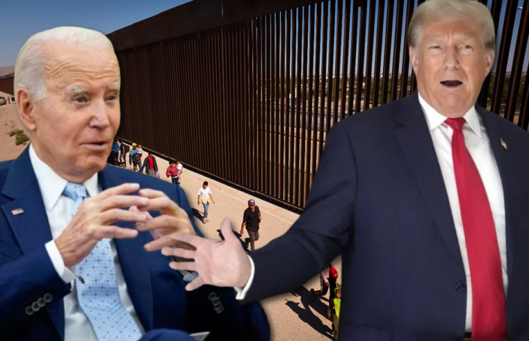 Trump Responds With 4-Words To Joe Biden’s Wall Reversal