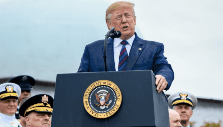 Video: Trump hints at using military in Democrat 'crime den' cities