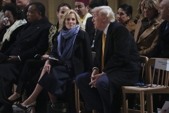 Jill Biden Reveals What She and Trump Really Talked About in Paris