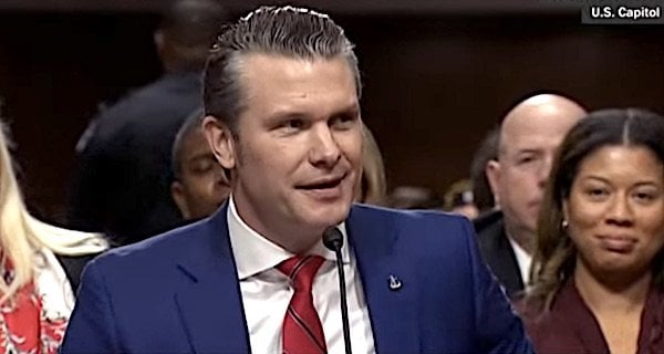 Pete Hegseth (Video screenshot)