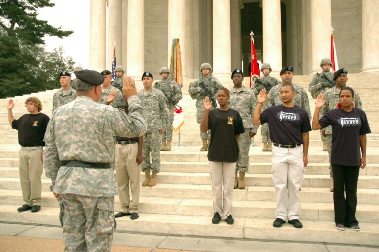 Pic: Army breaks recruitment records after Trump election win