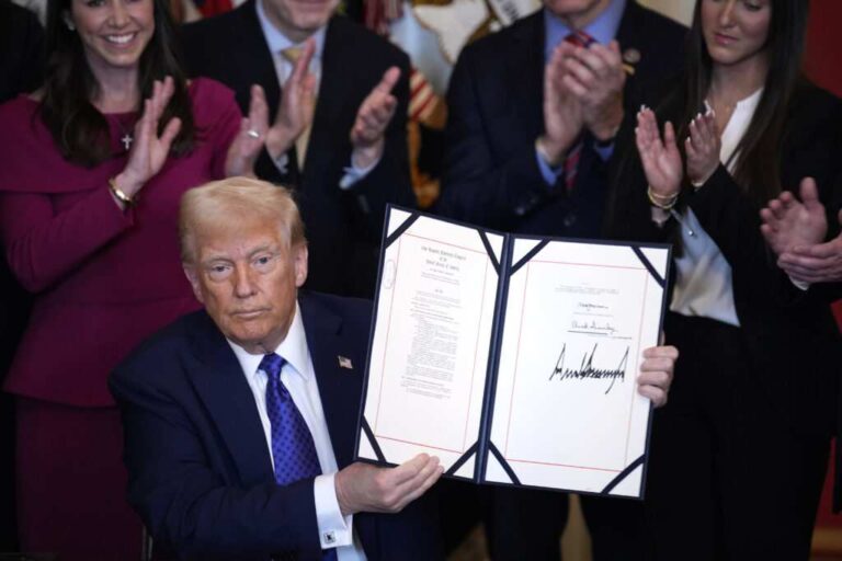 Trump signs GOP immigration bill dubbed Laken Riley Act