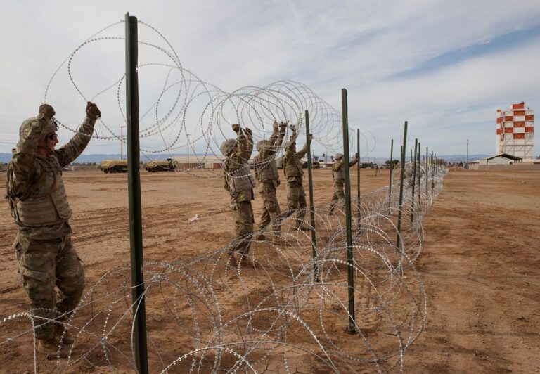 Trump puts US military in control of southern border land strip